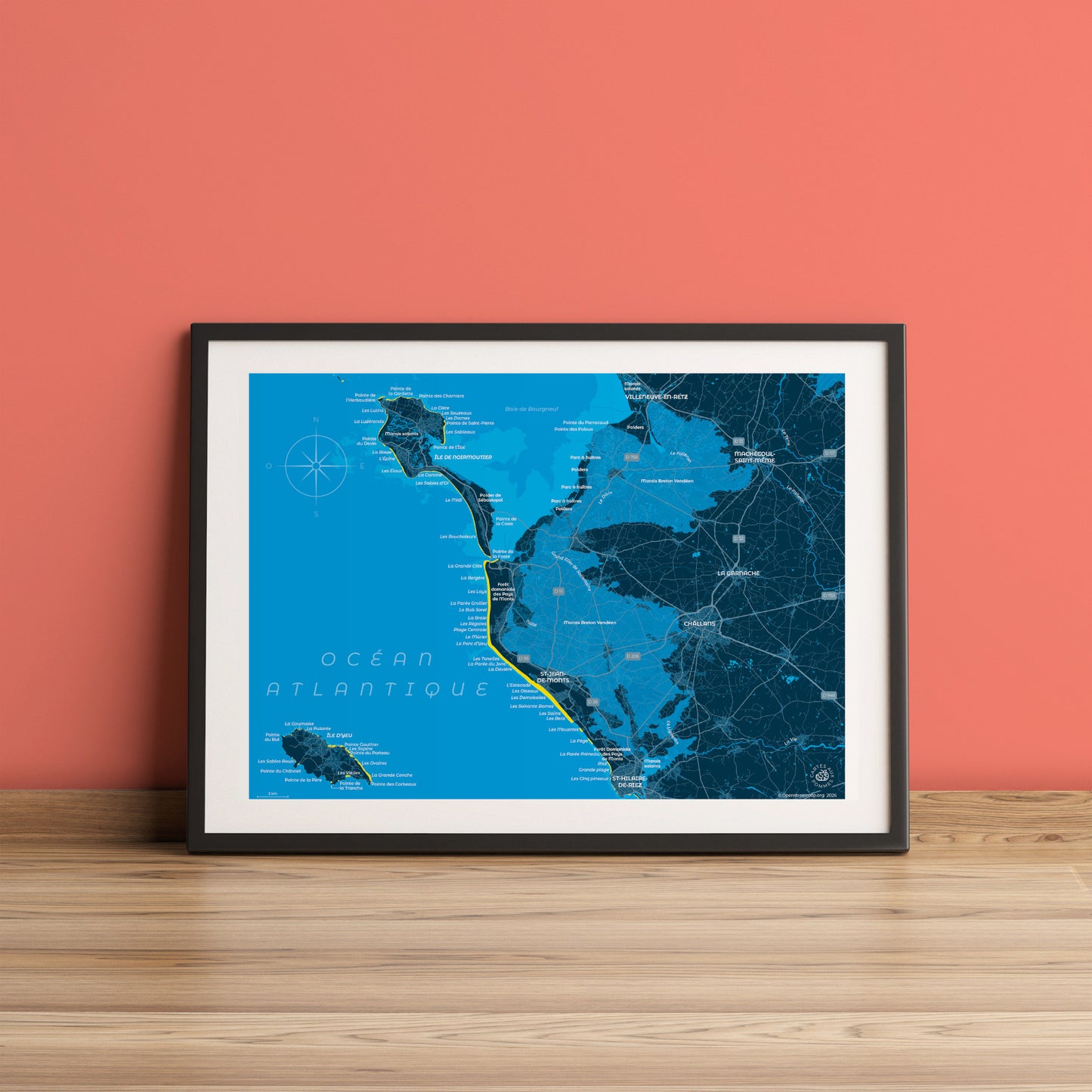 Vilaine Estuary Poster